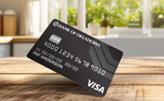 Personal credit card from Bank of Oklahoma