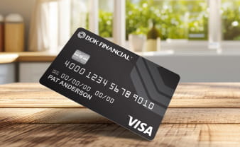 Personal credit card from BOK Financial